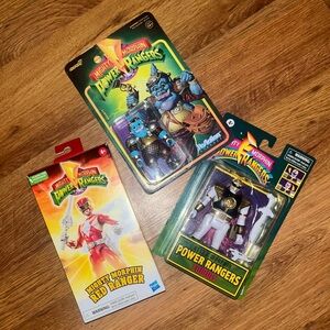Mighty Morphin Power Rangers Action Figures Set